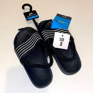 Pro Player-Kids Sling Back Slip On Sandals. Sz.8